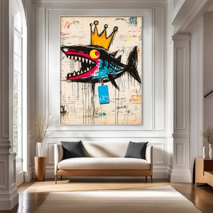 Modern Large Urban Abstract Art | ArtvistaGallery #WGA 008
