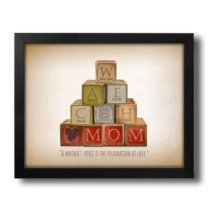Mom & Children Blocks