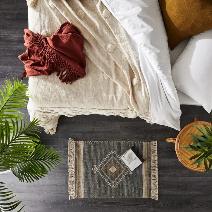 Monte Aztec Grey Indoor Mat