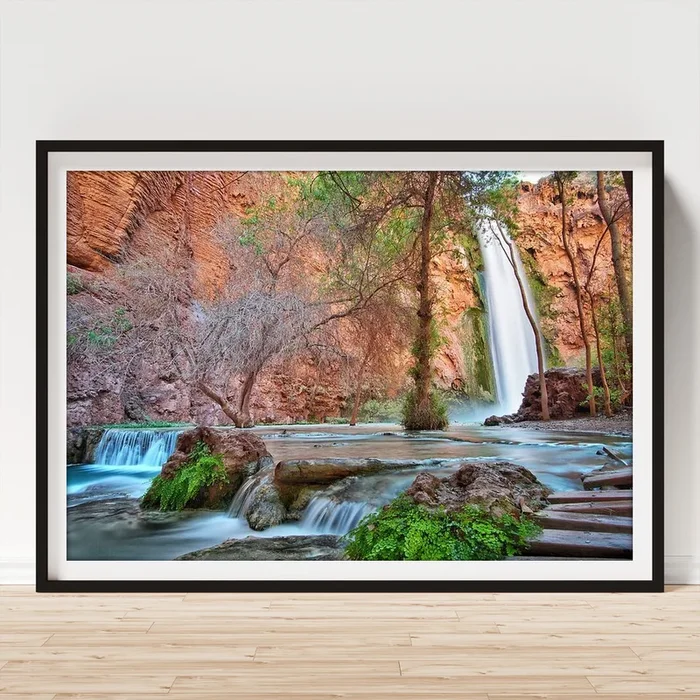 Mooney Falls Morning Art Print