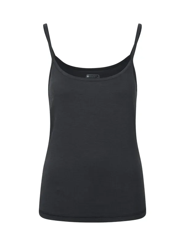 Mountain Warehouse Black Keep The Heat Isotherm Cami Top