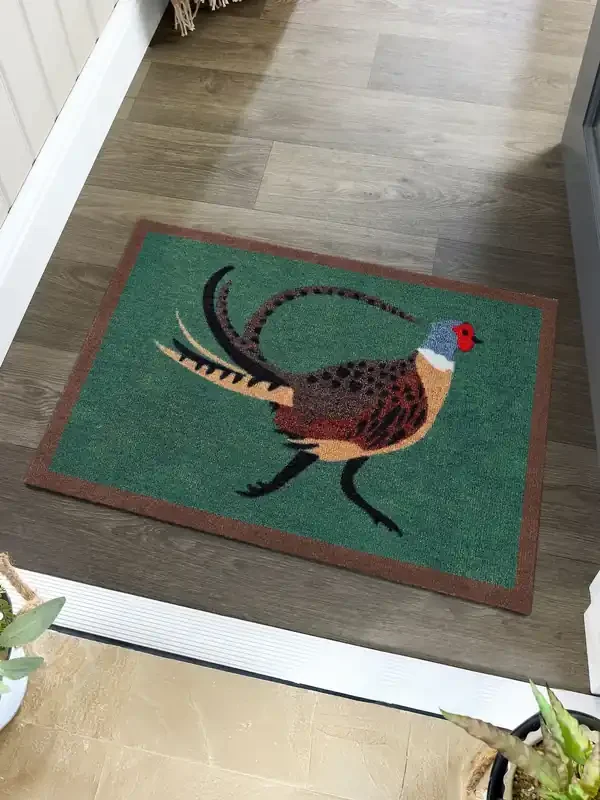 My Mat Green Pheasant Mat