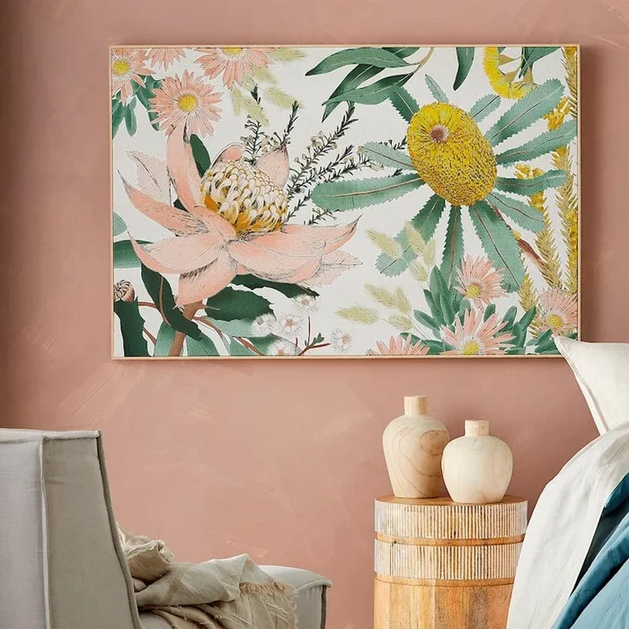 Native Bushland Natural Wild Bloom Wall Art