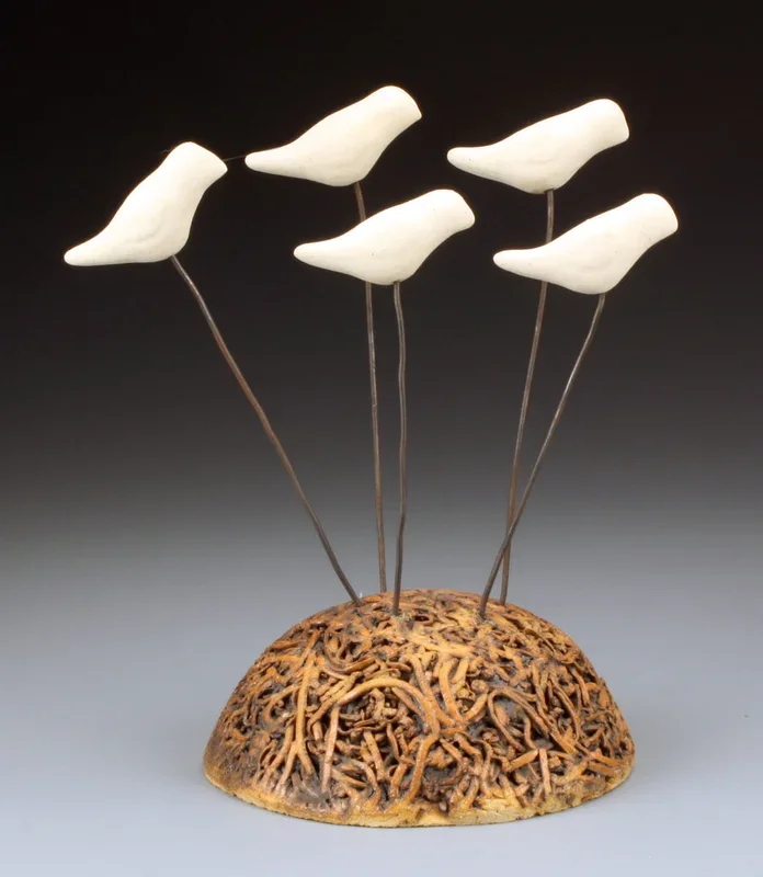 Nest with Flock of Birds – Tabletop