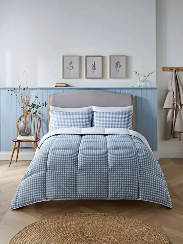 Night Lark Gingham 10.5 Tog Coverless Duvet 10.5 Tog Set
