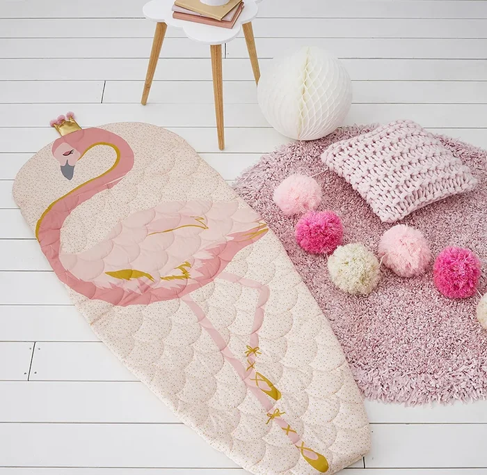 Novelty Sleeping Bag Flamingo