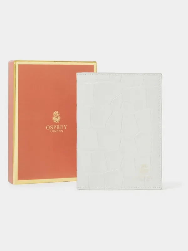 Osprey London The Wentworth Italian Leather Passport Cover