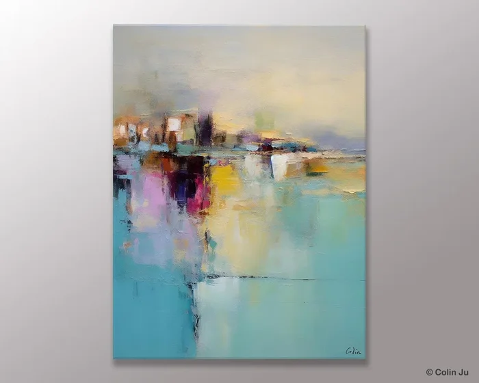 Oversized Contemporary Acrylic Paintings, Modern Abstract Paintings, Extra Large Canvas Painting for Living Room, Original Canvas Wall Art