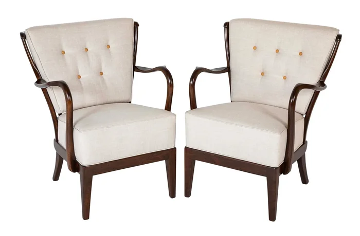 Pair of Danish Armchairs by Alfred Christensen