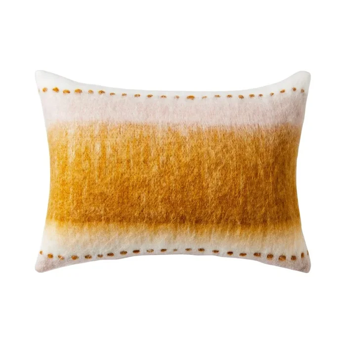 Pasadena Mustard & Pink Cushion