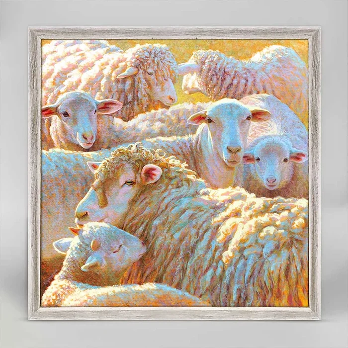 Pastoral Portraits – Lingering Look Mini Framed Canvas