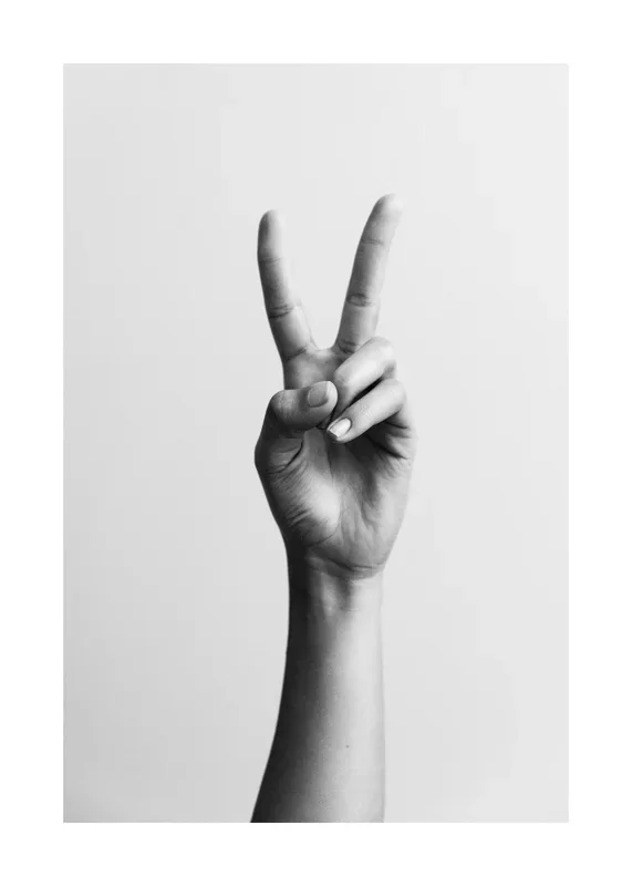 Peace Sign Print