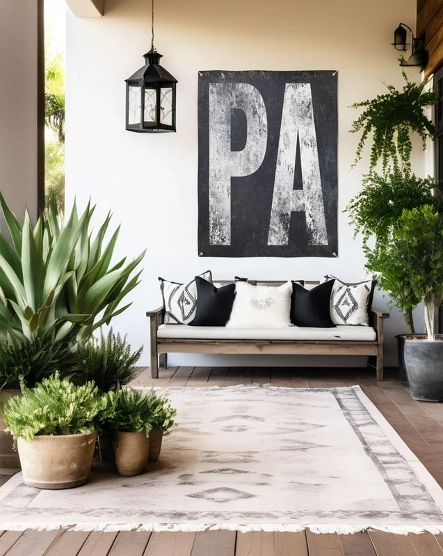 Pennsylvania State -Themed Vinyl Banner – Robust Outdoor Decor for Bar, Lounge & Patio Spaces