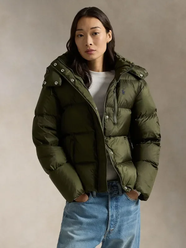 Polo Ralph Lauren Green Carley Coat Seasons