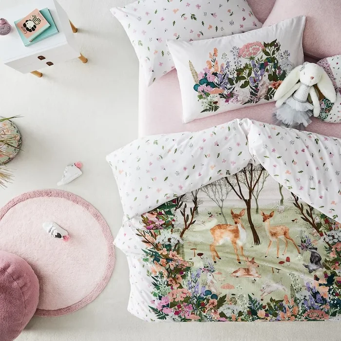 Pretty Forest Quilt Cover Set