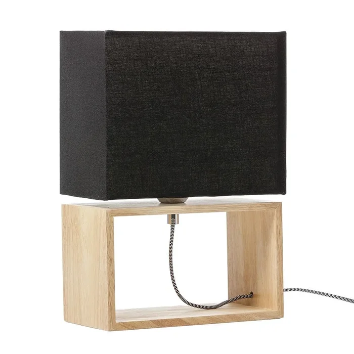 Quebec Table Lamp Charcoal
