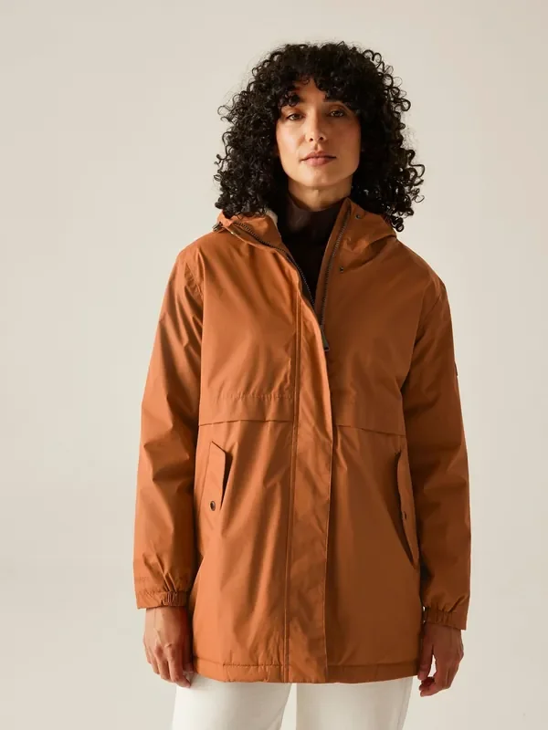 Regatta Orange Brielly Waterproof Jacket