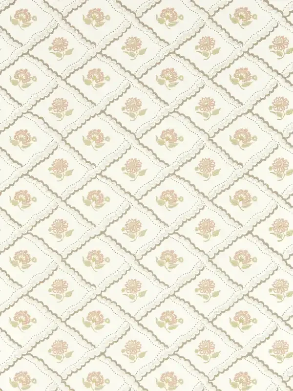 Sanderson Natural Fairdown Country Woodland Wallpaper 10M