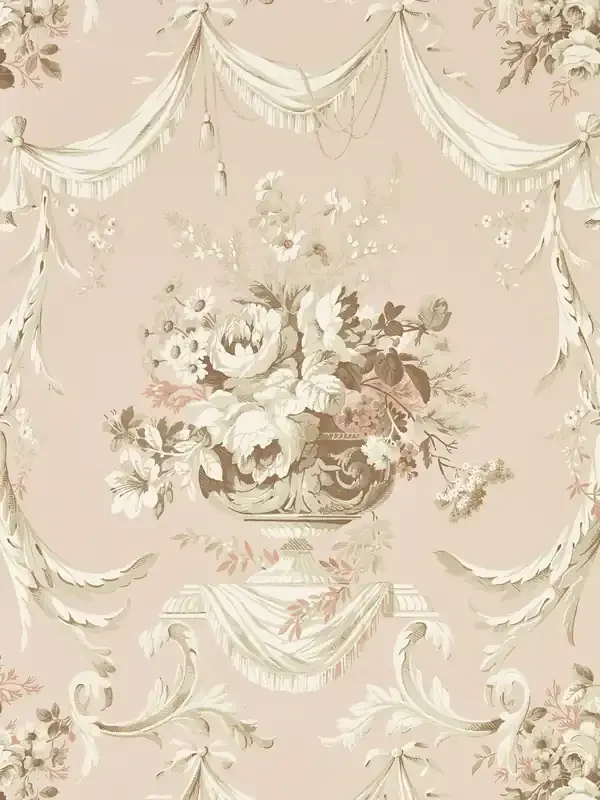 Sanderson Putty X Giles Andromedas Cup Deacon Wallpaper