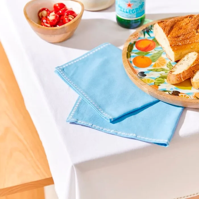 Santorini Cloud Blue Napkins Pack of 2