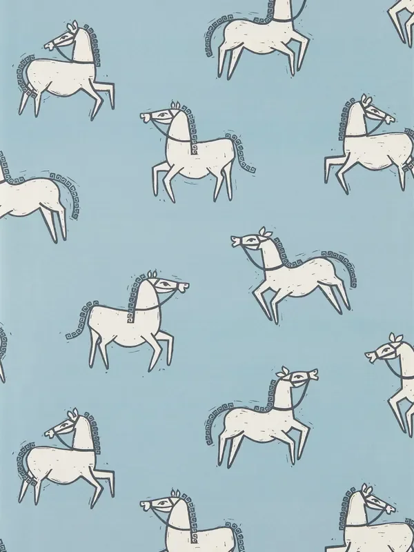 Scion Black Canter Oakham 10M Wallpaper