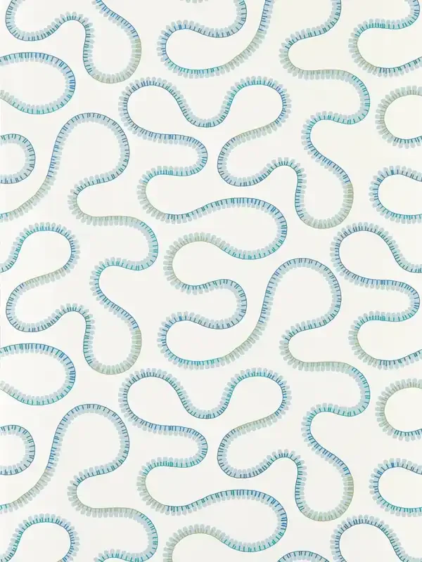 Scion Blue Bimble Oakham 10M Wallpaper