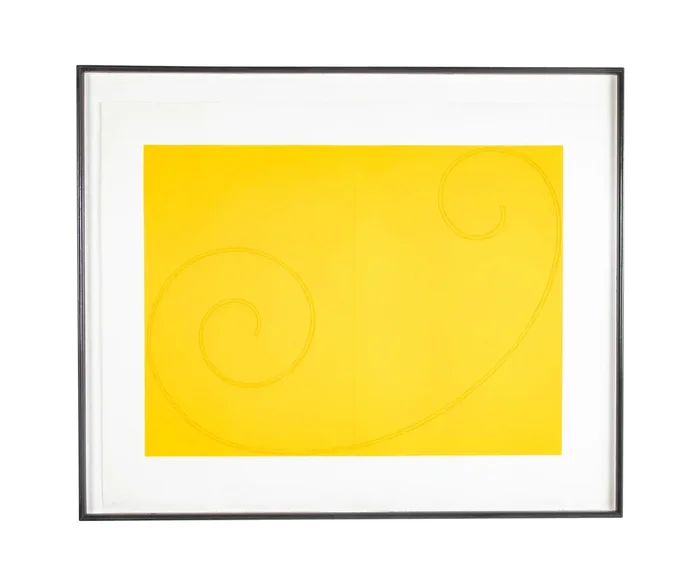 Screenprint In Colors by Robert Mangold