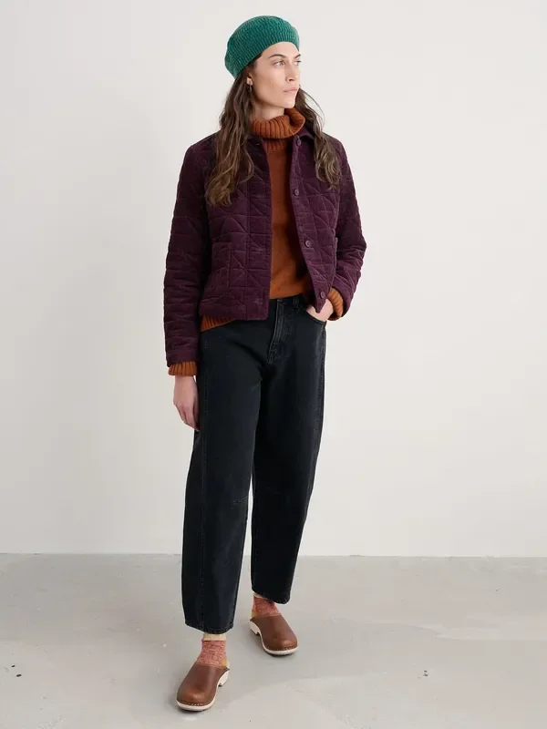 Seasalt Cornwall Purple Incoming Tide Jacket
