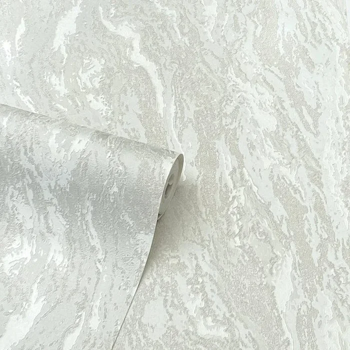 Shop Inglot Cream Marble Patterned Textured Wallpaper