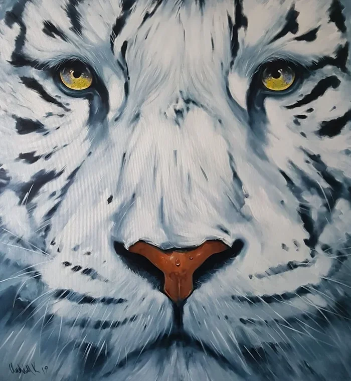 ,,SIGHT,, (2019) Oil painting by VADIM KOVALEV