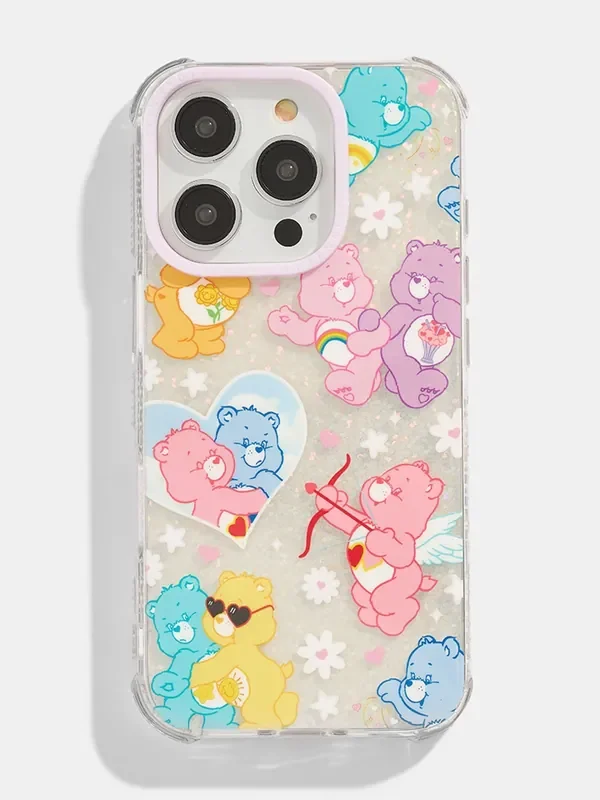 Skinnydip Care Bears Glitter iPhone 15 Pro Case