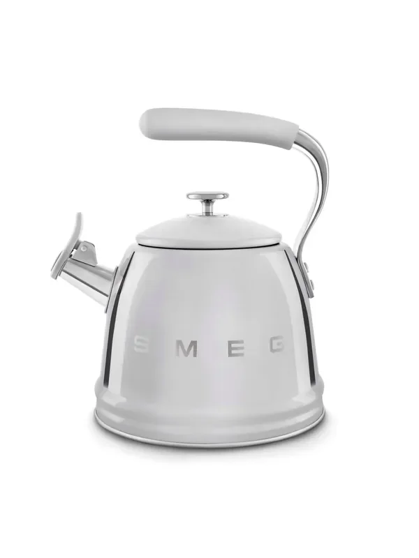 Smeg White 50’s Style Whistling Kettle 2.3L