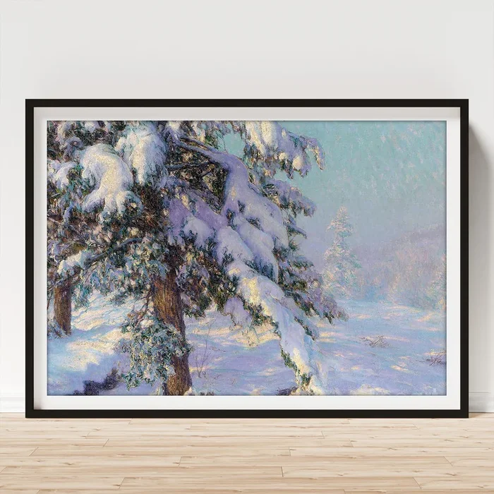 Snow-Laden Art Print