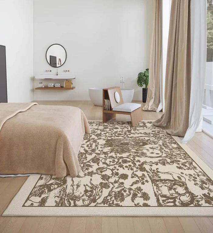 Soft Rugs under Coffee Table, Contemporary Modern Rugs for Living Room, Thick French Style Modern Rugs for Interior Design, Modern Rugs for Dining Room