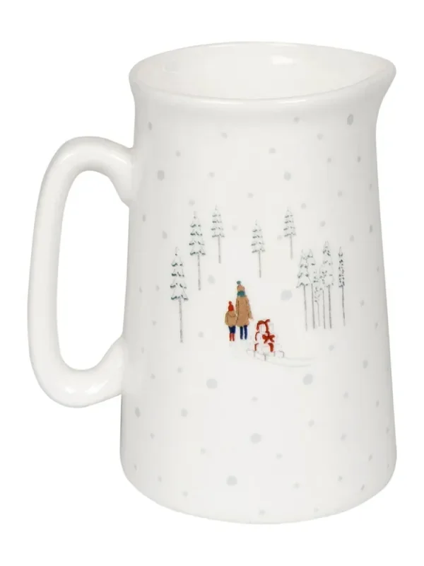 Sophie Allport Natural Home for Christmas Jug