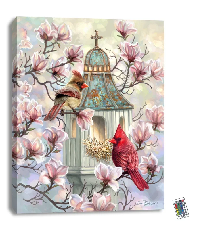 Spring Morning 18×24 Fully Illuminated LED Wall Art