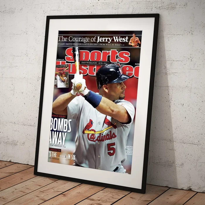 St Louis Cardinals V Milwaukee Brewers – Game 6 Sports Illustrated Cover Art Print