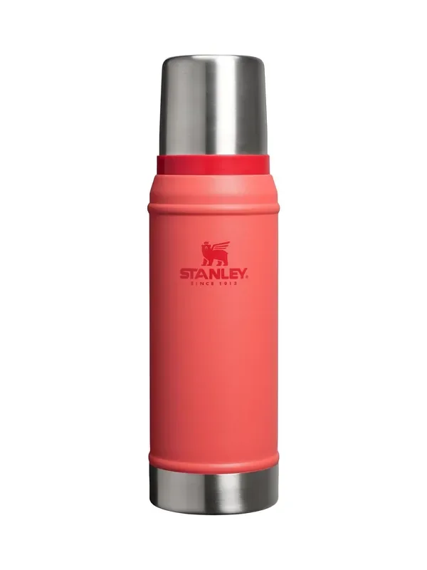 Stanley Hot Coral Legendary Classic Bottle 0.75L