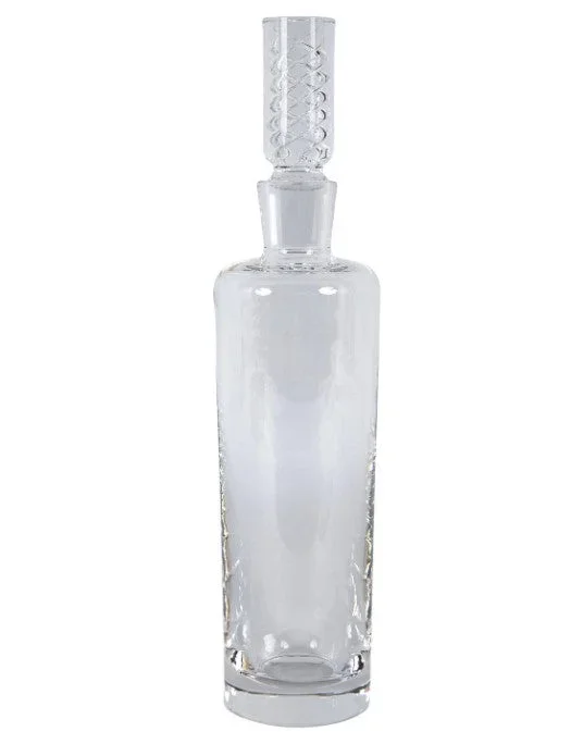 Steuben Crystal Decanter with “Air Twist” Stopper
