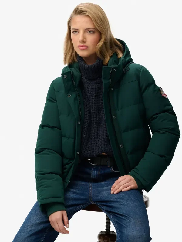 Superdry Green Everest Bomber Jacket