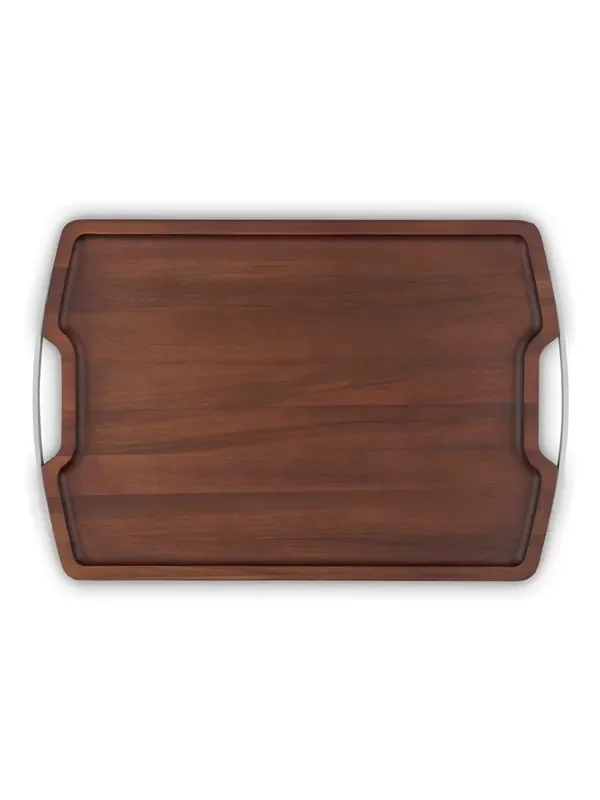 Sur La Table Walnut Rectangular Serving Tray