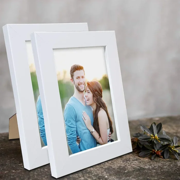 Table Photo Frames – Set of 2 ( White, Ph-2214 )