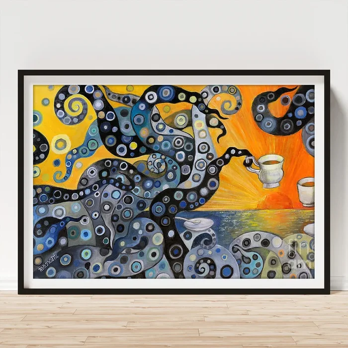 Tea in the Sea Art Print