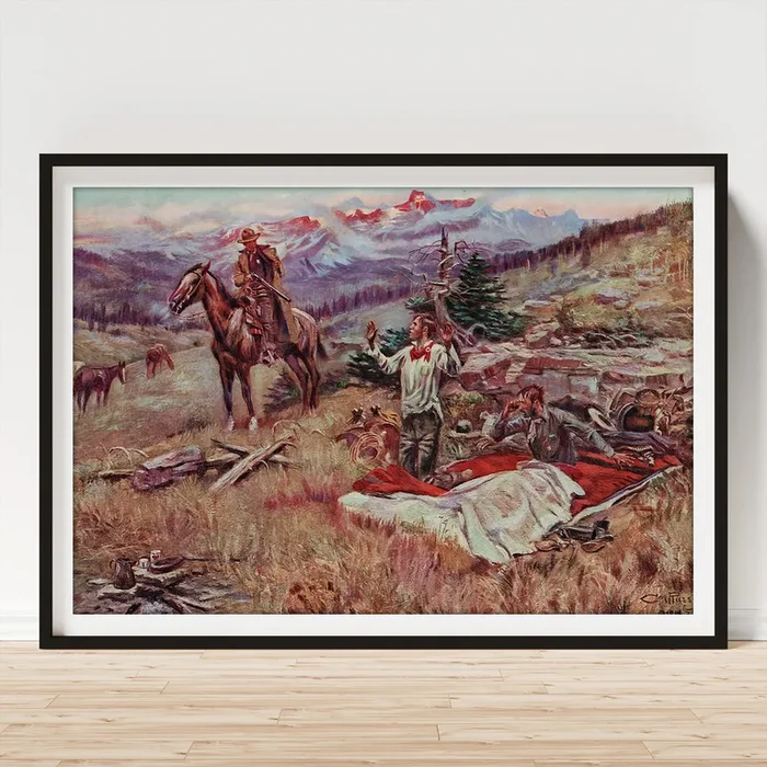 The Call of the Law Art Print