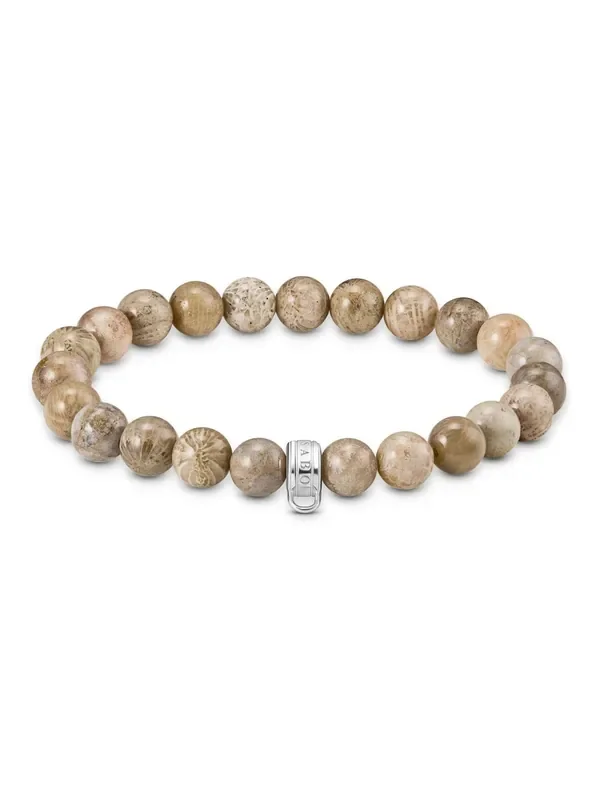 Thomas Sabo Blue Charm Club Bead Daisy Jasper Bracelet