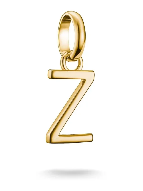 Thomas Sabo Gold Charm Connect Letter Z Pendant