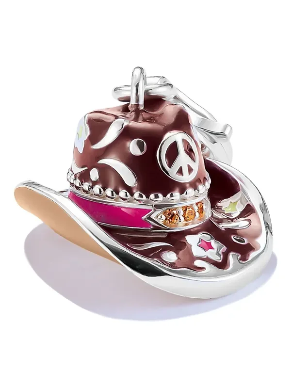 Thomas Sabo Silver Tone Girl Cowboy Charm