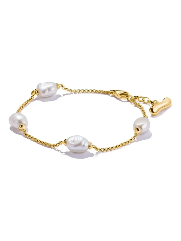 Thomas Sabo White Natural Beauty Fine Pearl Bracelet