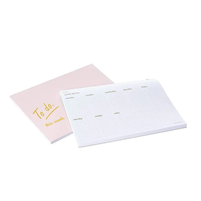 To Do List Weekly Planner Blush & Gold