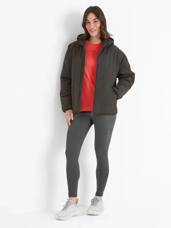 Tog 24 Black Orford Womens Hooded Padded Jacket